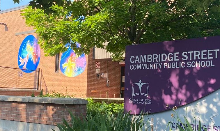 The exterior of Cambridge Street Community Public School